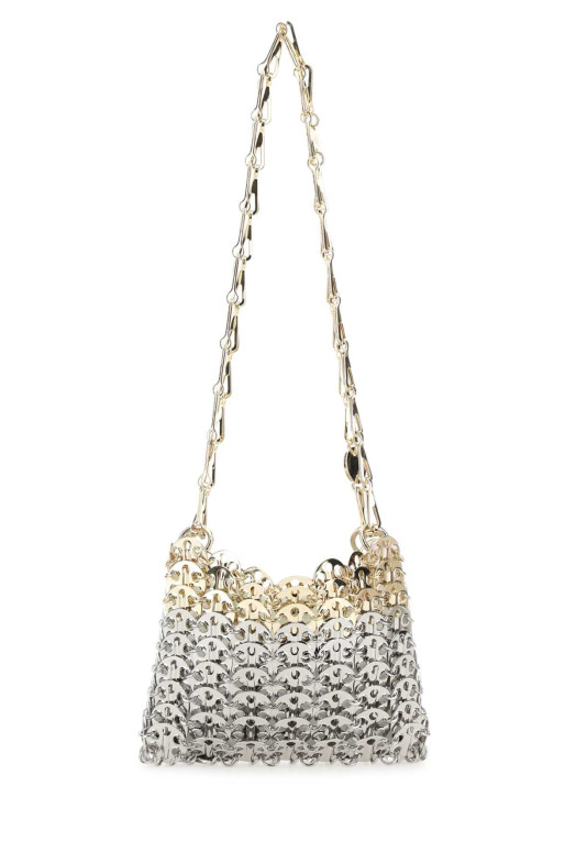 Two-tone metal 1969 nano shoulder bag RABANNE (20ASS0127MET123)