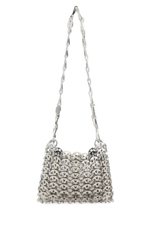 Silver metal 1969 nano shoulder bag RABANNE (20PSS0127MET001)