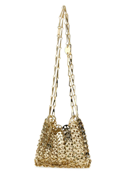 Gold metal 1969 nano shoulder bag RABANNE (20PSS0127MET002)