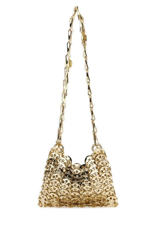 Gold metal 1969 nano shoulder bag RABANNE (20PSS0127MET002)