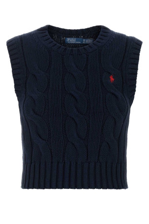 Midnight blue cotton vest POLO RALPH LAUREN (211959295)