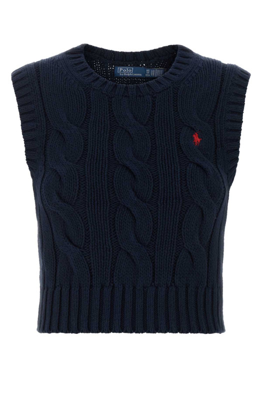 Midnight blue cotton vest POLO RALPH LAUREN (211959295)