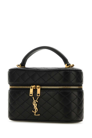 Black nappa leather Vanity Gaby handbag Black SAINT LAURENT (7667311EL07)