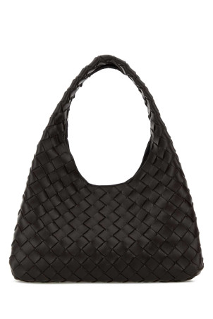 Dark brown leather small Campana shoulder bag BOTTEGA VENETA (854248V4SC0)