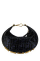 Embellished fabric mini Fendigraphy handbag FENDI (8BS081AVTA)