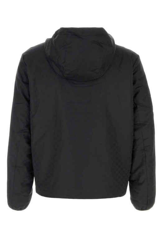 Black polyester padded jacket EMPORIO ARMANI (8N1BN41NHQZ)