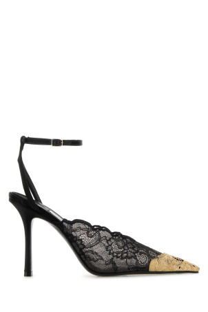 Black lace Faiz pumps JIMMY CHOO (FAIZ100FYZ)