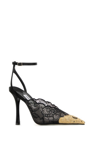 Black lace Faiz pumps JIMMY CHOO (FAIZ100FYZ)