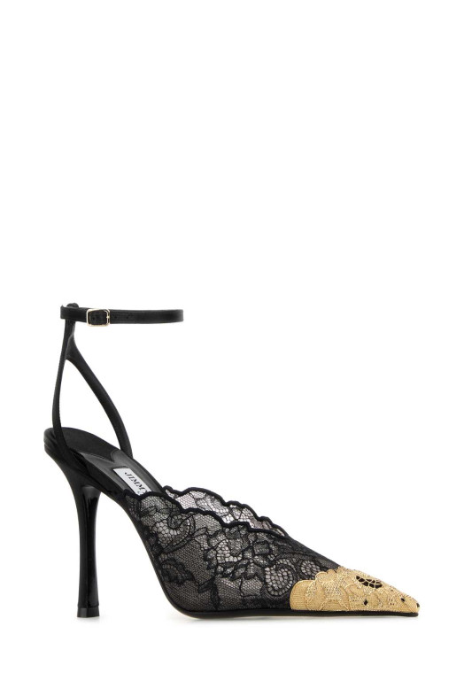 Black lace Faiz pumps JIMMY CHOO (FAIZ100FYZ)