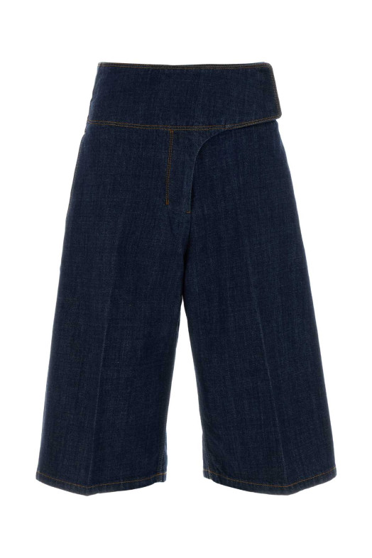 Denim bermuda shorts AMI (FSO840DE0122)