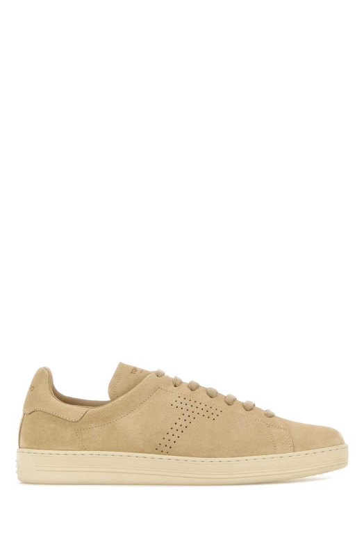 Beige suede Warwick sneakers TOM FORD (J1507LCL423N)