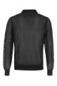 Black mesh polo shirt TOM FORD (KPL054YMC046)