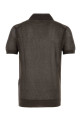 Chocolate mesh polo shirt TOM FORD (KPS040YMC046)