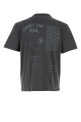 Charcoal cotton oversize t-shirt OUR LEGACY (M2266BA)