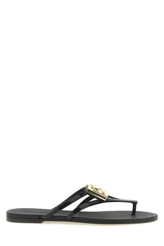 'Beachwear' slides Black