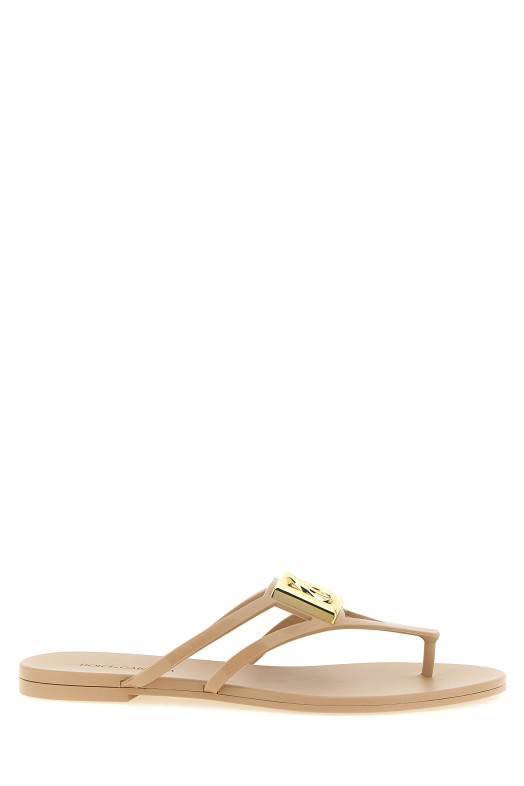 'Beachwear' slides Beige