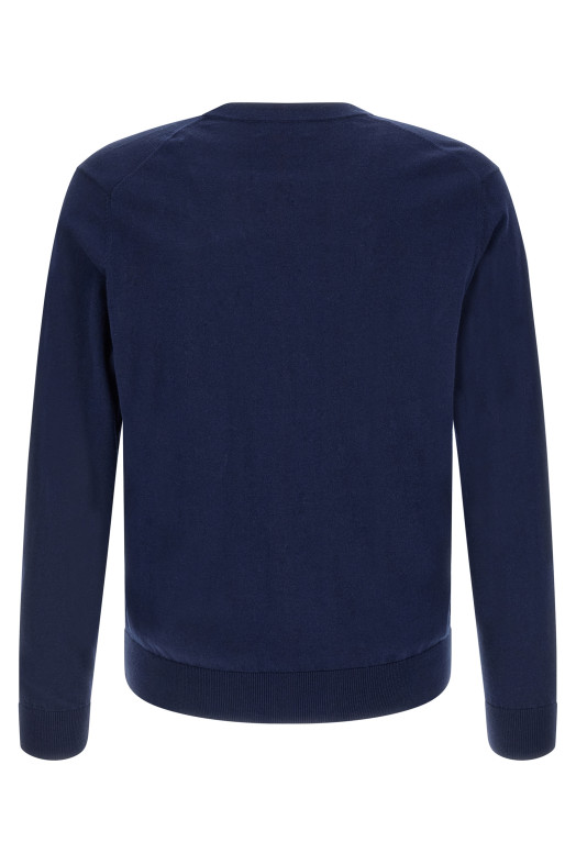 Cardigan Argyle Blue