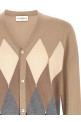 Cardigan Argyle Beige