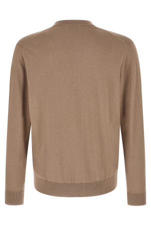 Cardigan Argyle Brown