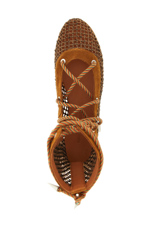 'Reticella' ankle boots Brown