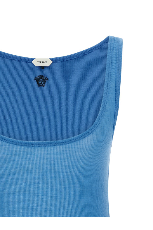 'Medusa' tank top BLUE