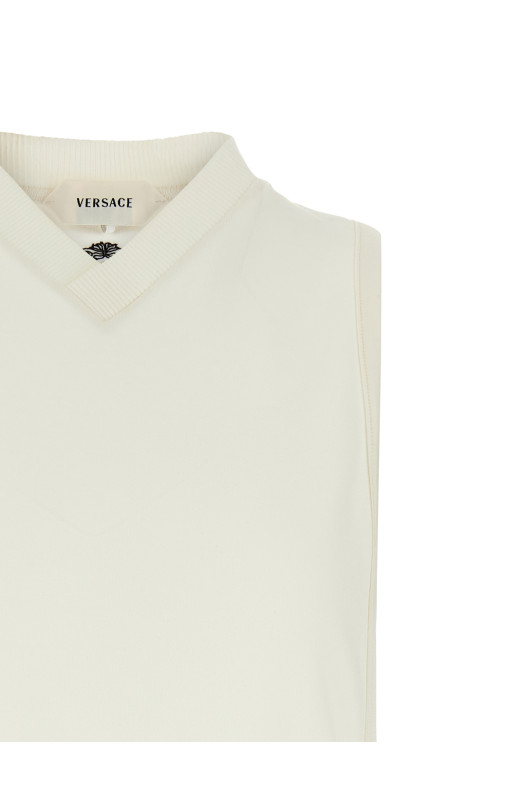 'Medusa' tank top White