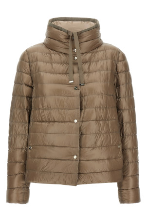 Reversible down jacket Brown