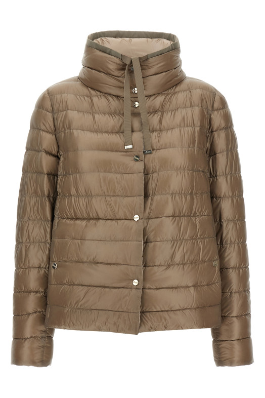 Reversible down jacket Brown