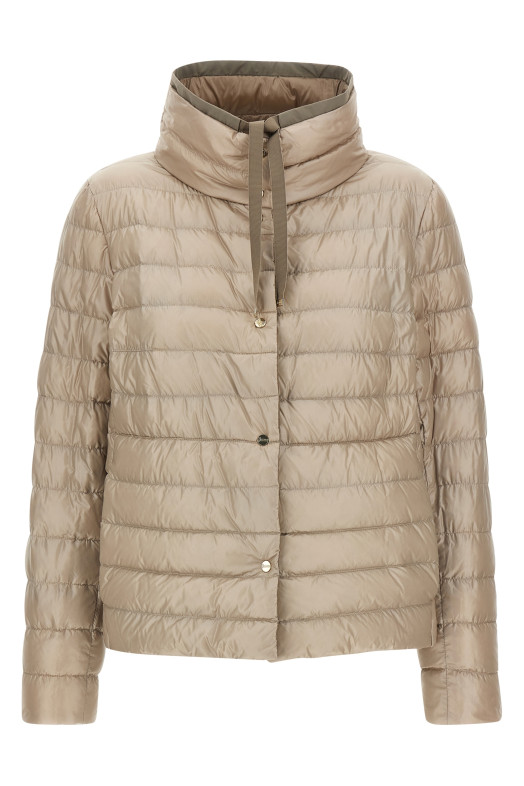 Reversible down jacket Brown