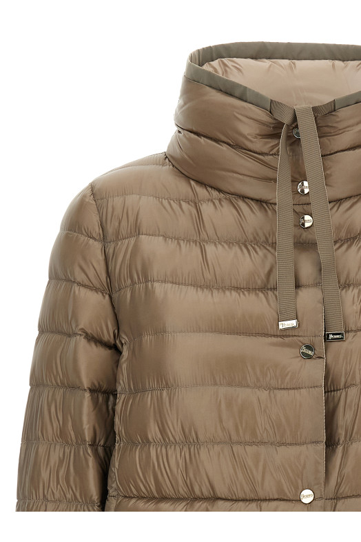 Reversible down jacket Brown
