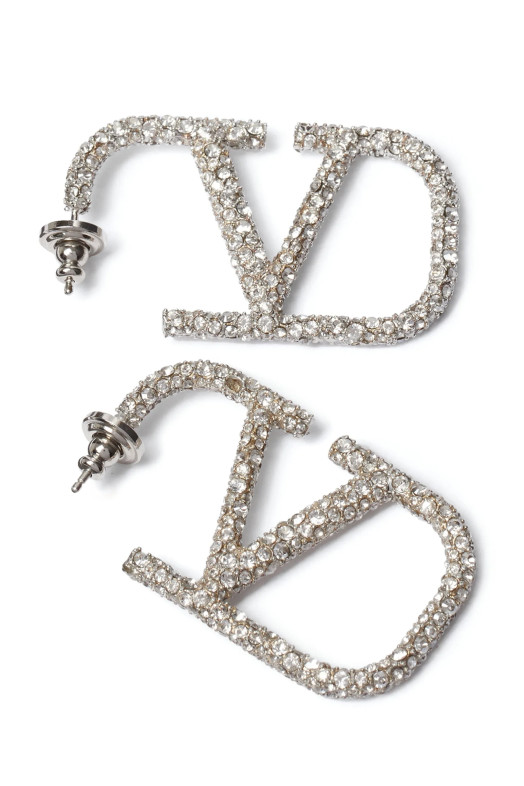 Valentino Garavani VLogo Signature earrings Silver