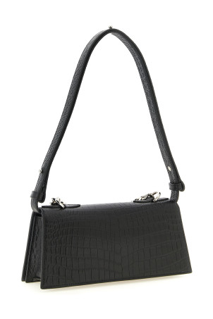 'Jewelled' mini shoulder bag Black