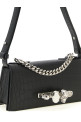 'Jewelled' mini shoulder bag Black