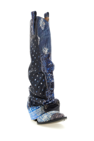 'Mid Cowboy' boots Blue