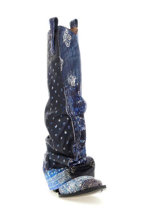 'Mid Cowboy' boots Blue