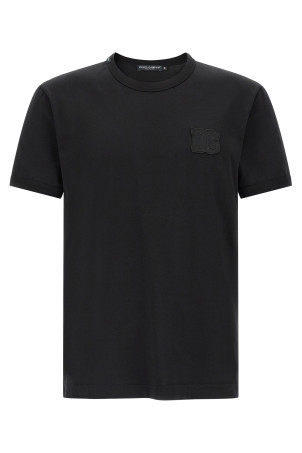 'DG' patch t-shirt Black