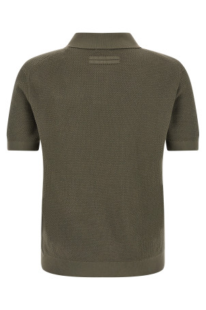 Premium cotton polo shirt Gray