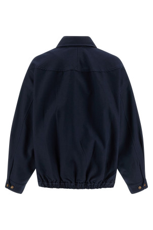 Double-sided cotton jacket Blue