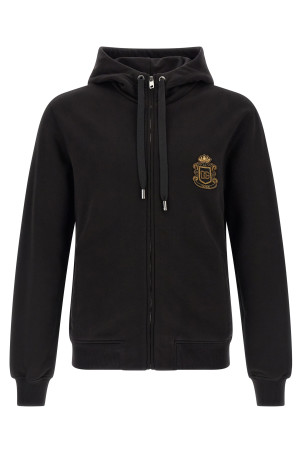Coat of arms hoodie Black