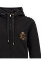 Coat of arms hoodie Black