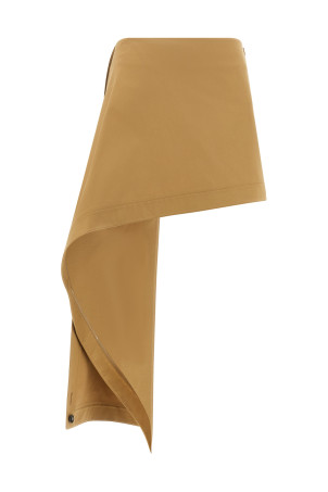 Asymmetrical skirt Beige
