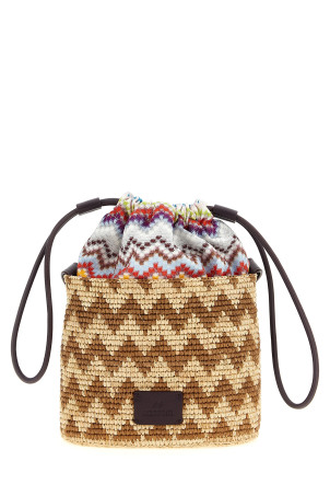 Zig zag bucket bag Multicolor