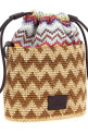 Zig zag bucket bag Multicolor