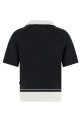 'Piccola' polo shirt - 'Active' line Black-grey