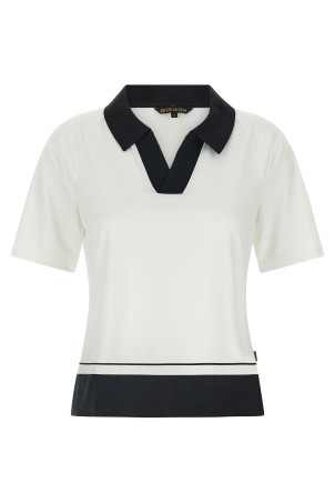 'Piccola' polo shirt - 'Active' line Black-grey