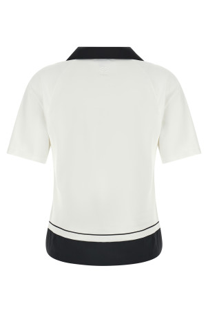 'Piccola' polo shirt - 'Active' line Black-grey