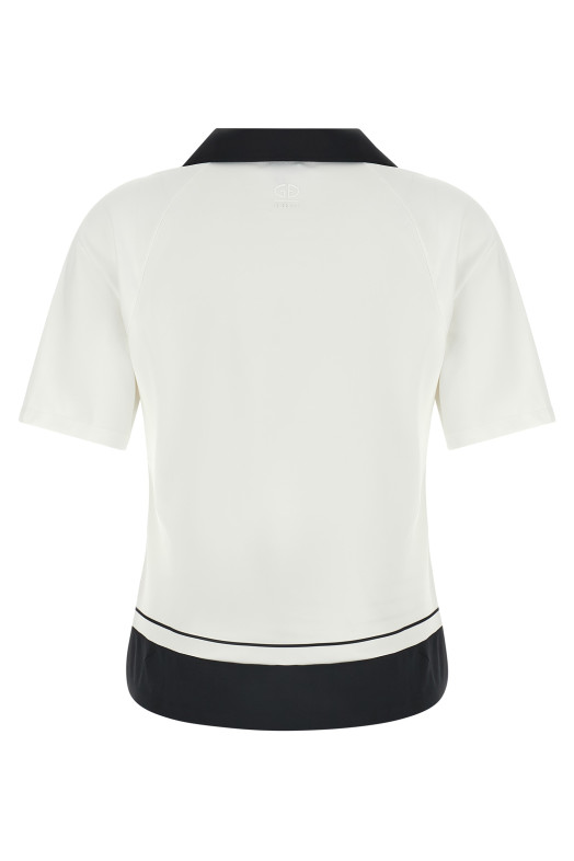 'Piccola' polo shirt - 'Active' line Black-grey