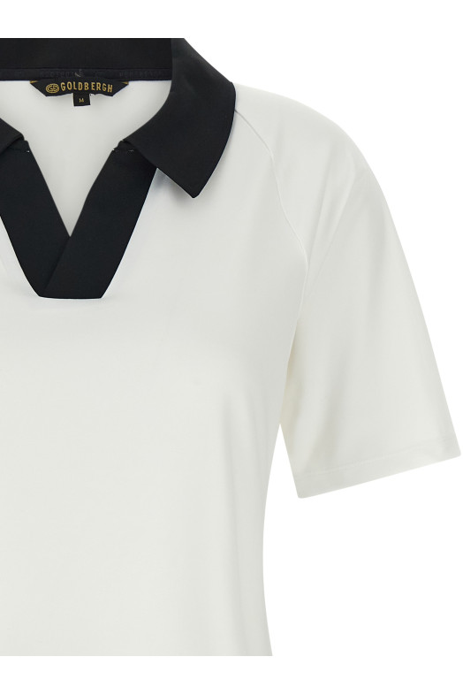 'Piccola' polo shirt - 'Active' line Black-grey