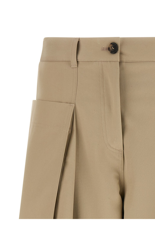 Cropped pants Beige