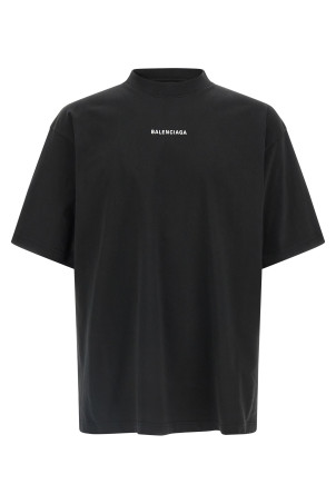 'New Balenciaga Back' T-shirt Black-grey